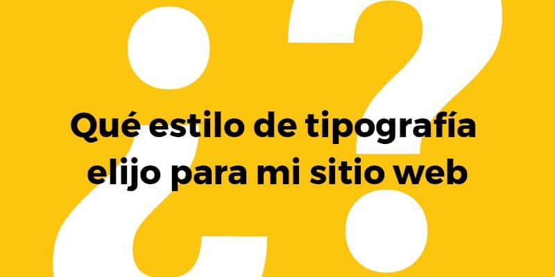 Tipografías y su uso